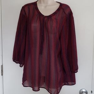 Loft Factory Blouse Size L